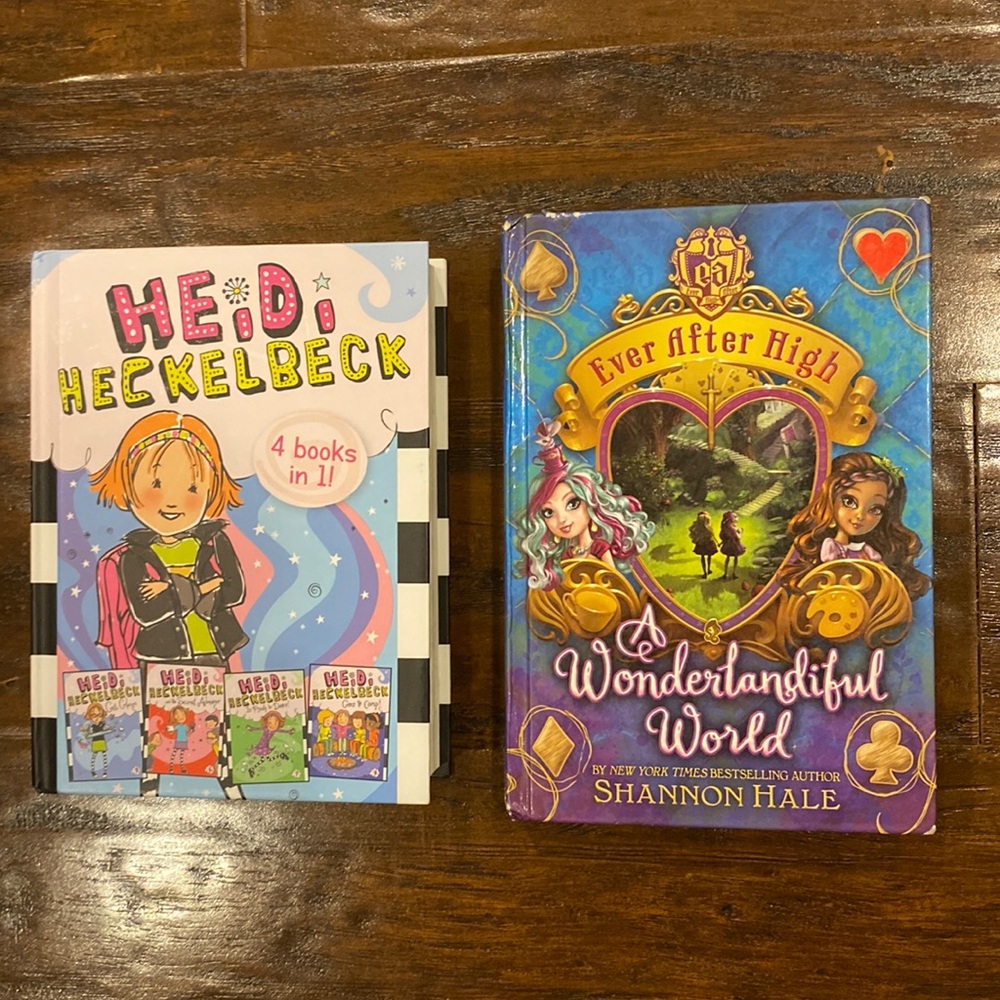 2 Beginning Reader Chapter Books | Ever After High | Heidi Heckelbeck Series